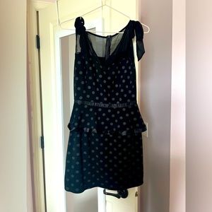 Black Polka Dot Dress